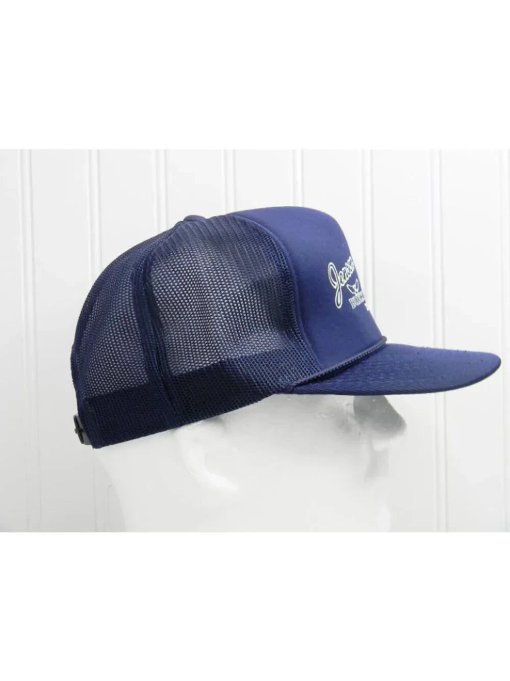 Vintage Jenson Motor Center Trucker Hat Napa CA Buick Cadillac Subaru Snapback